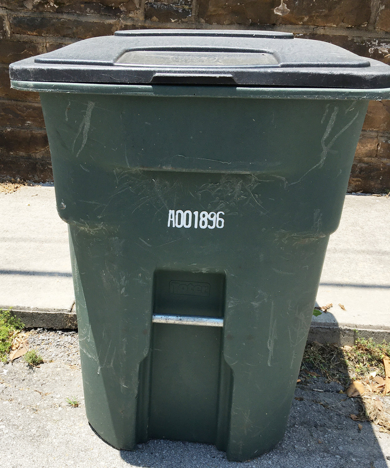 Many trash cans at homes and businesses in the city have been damaged. The city is researching the cost of replacing them but the cost of ones previously purchased by the city had doubled.